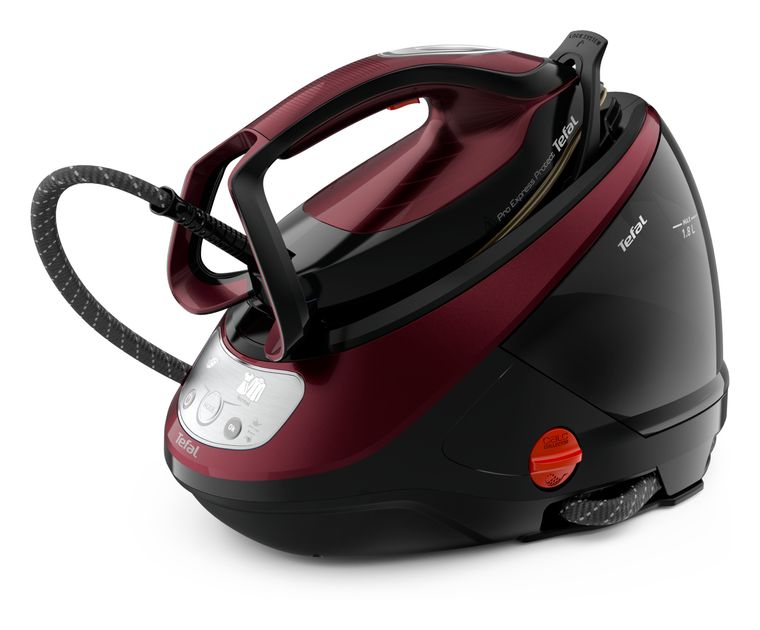 Tefal GV9230 Pro Express Protect 2600 W Dampfbügelstation 550 g/min (Schwarz, Burgund) für 249,99 Euro