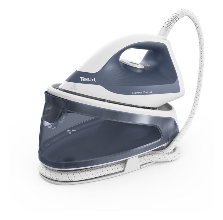 Tefal SV4110 Express Optimal 2200 W Dampfbügelstation 110 g/min (Blau, Weiß) für 99,99 Euro