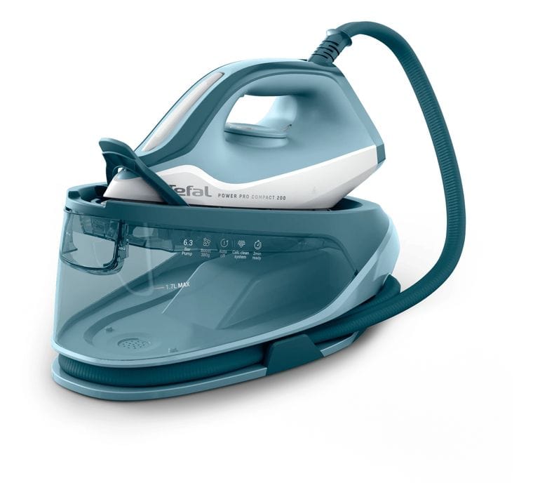 Tefal SV6212 Power Pro Compact 200 2400 W Dampfbügelstation 120 g/min  (Türkis) f&uuml;r 89,99 Euro