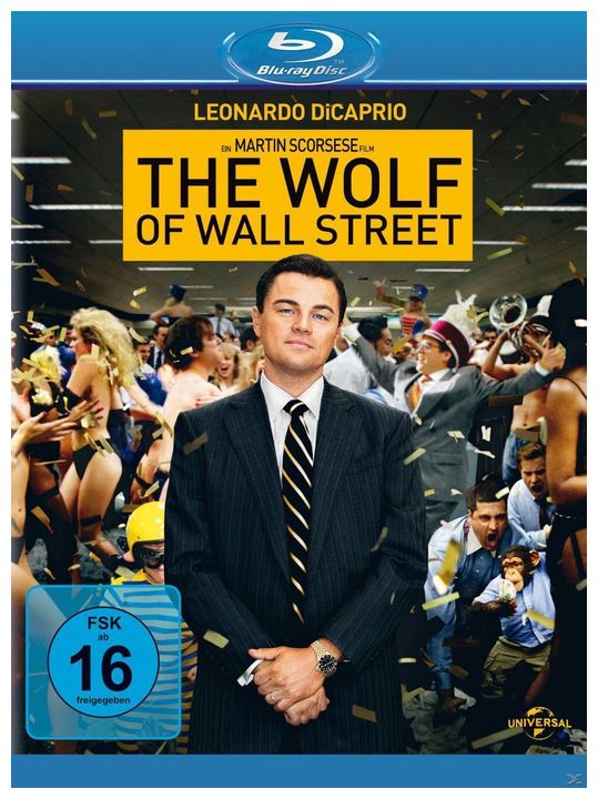 The Wolf of Wall Street (Blu-Ray) für 8,99 Euro