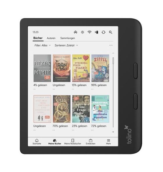 Tolino Vision Color E-Reader 17,8 cm (7 Zoll)  (Schwarz) f&uuml;r 199,00 Euro