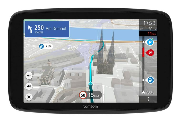 TomTom GO Navigator 7 17,8 cm (7 Zoll) Navigationsgerät 32 GB Ganz Europa für 222,00 Euro