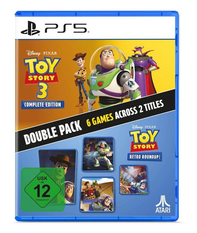 Toy Story 3 Complete + Retro Roundup! (Double Pack) (PlayStation 5) f&uuml;r 39,99 Euro