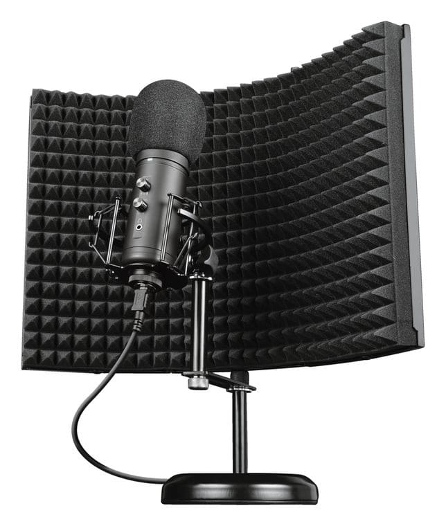 Trust GXT259 Rudox Kabelgebunden Studio-Mikrofon 96 kHz USB (Schwarz) für 158,19 Euro