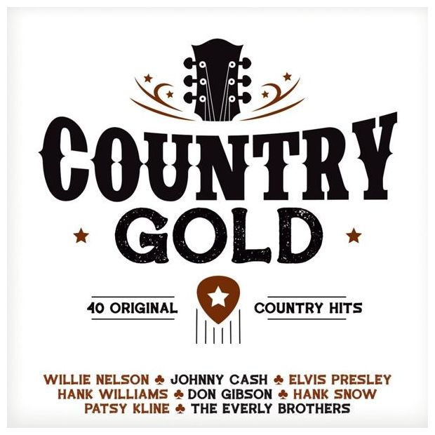 VARIOUS - Country Gold-40 Original Country Hits für 7,49 Euro