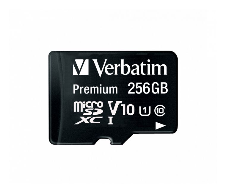 Verbatim Premium MicroSDXC Speicherkarte 256 GB Klasse 10 f&uuml;r 26,99 Euro