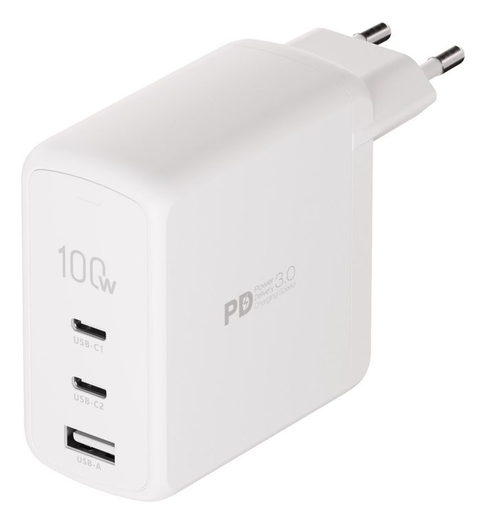 Vivanco Power Delivery 3.0 Ultra Fast Dreifach Schnellladegerät 100W f&uuml;r 29,99 Euro