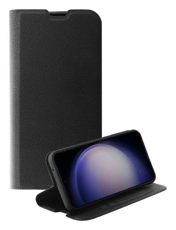 Vivanco Premium Wallet Geldbörsenhülle für Samsung Galaxy S23 FE  (Schwarz) f&uuml;r 24,99 Euro