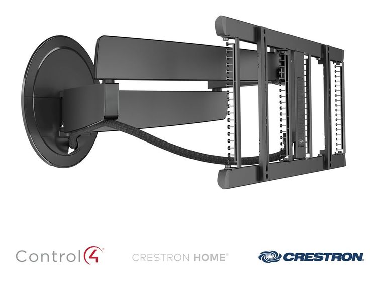 Vogel's TVM7675 Pro elektrische Wandhalterung 120° drehbar bis 195,6 cm (77") 35 kg ausziehbar  (Schwarz) f&uuml;r 1.227,00 Euro