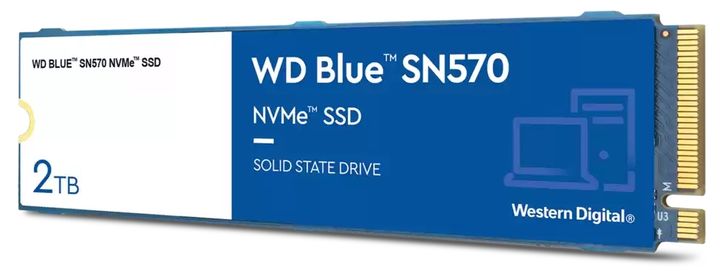 Western digital Blue SN570 2 TB PCI Express 3.0 M.2 für 154,99 Euro