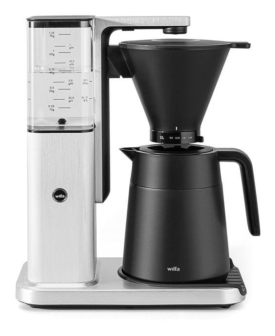 Wilfa CM10ABA-T125 10 Tassen Filterkaffeemaschine 1,2 l  (Schwarz, Aluminium) f&uuml;r 249,00 Euro
