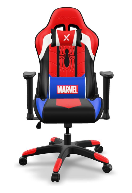 X Rocker Junior Icon Spider-Man Gamingstuhl bis 100 kg (Schwarz/Blau/Rot) f&uuml;r 229,99 Euro