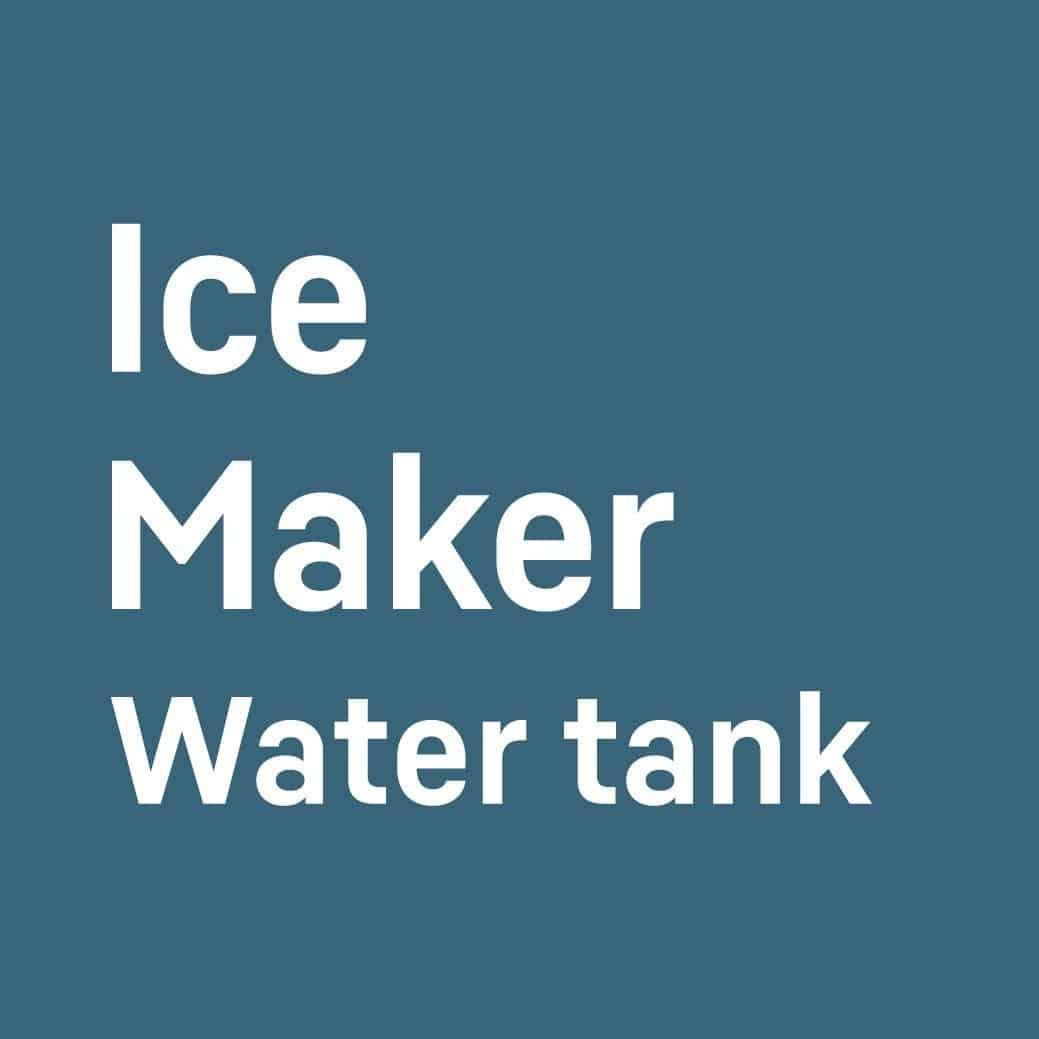 IceMaker mit Wassertank
