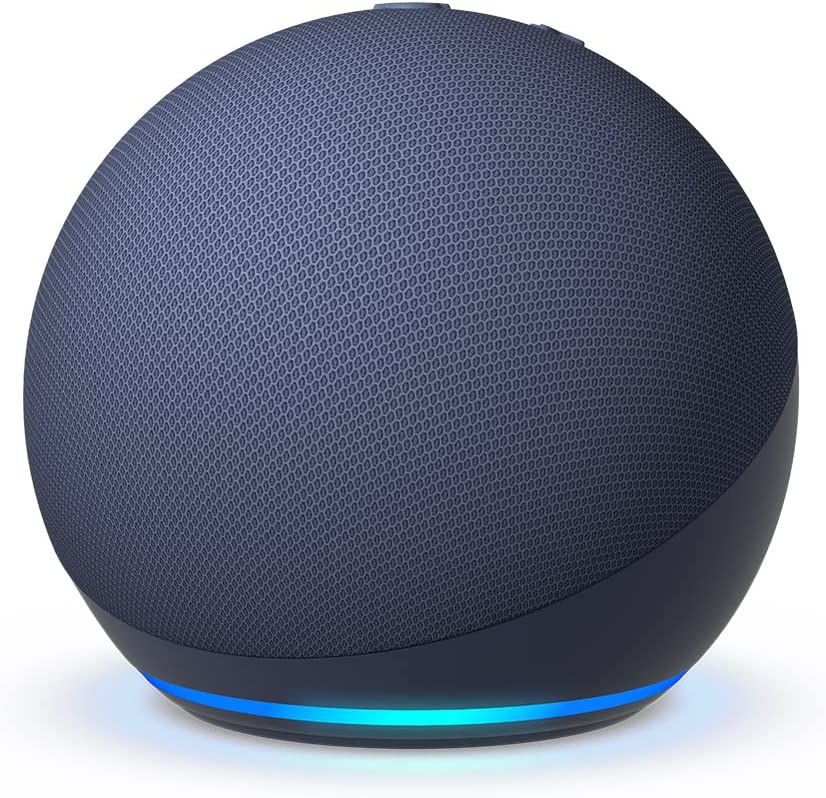 Echo Dot (5.Gen) Wlan Bluetooth Lautsprecher (Blau)