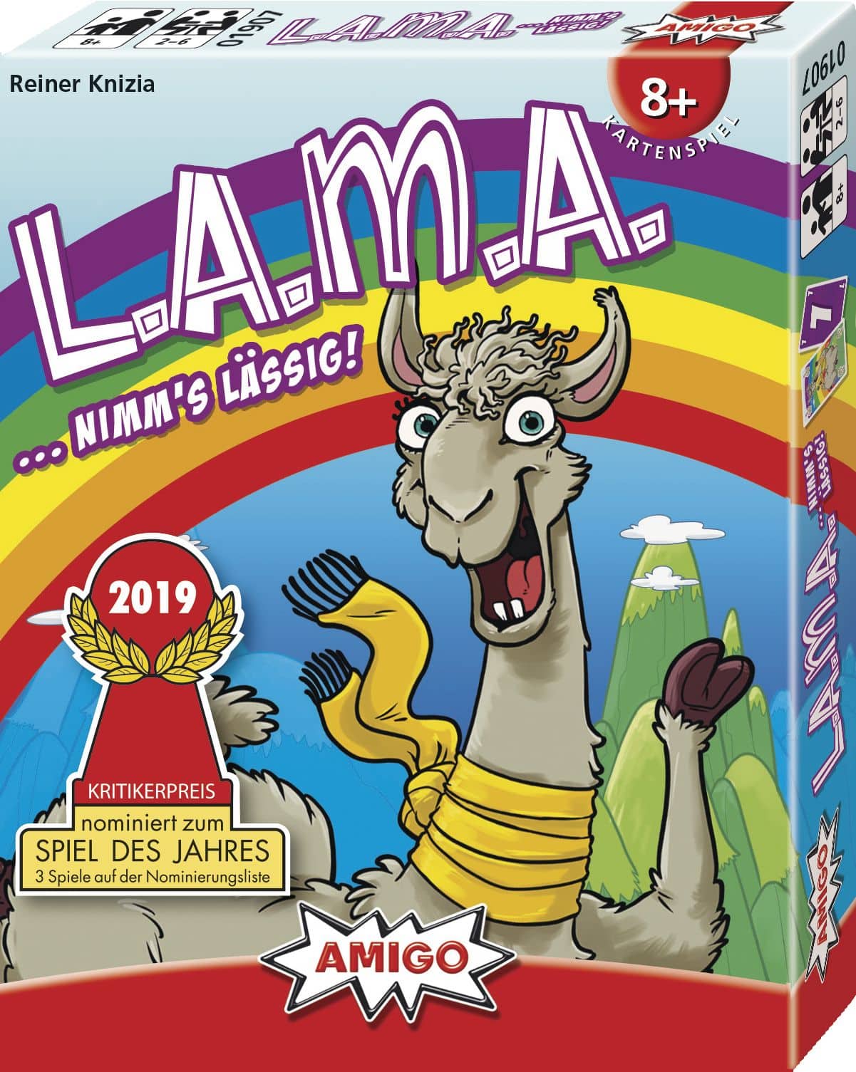 01907 L.A.M.A. Kartenspiel bis zu 6 Spielern ab 8 Jahr(e)