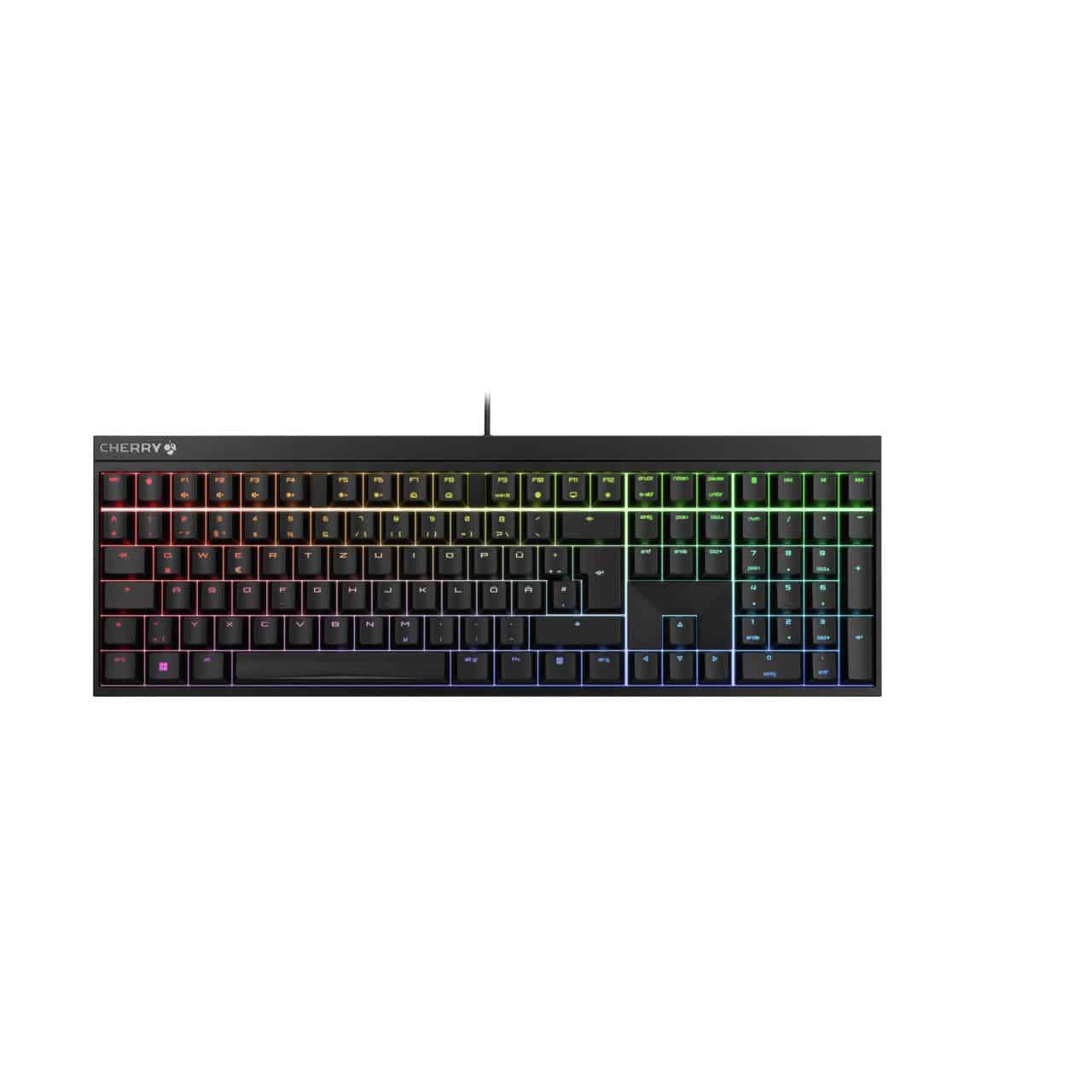 Image of MX 2.0S RGB RGB-LED Gaming Tastatur (Schwarz) (Schwarz) (Versandkostenfrei)