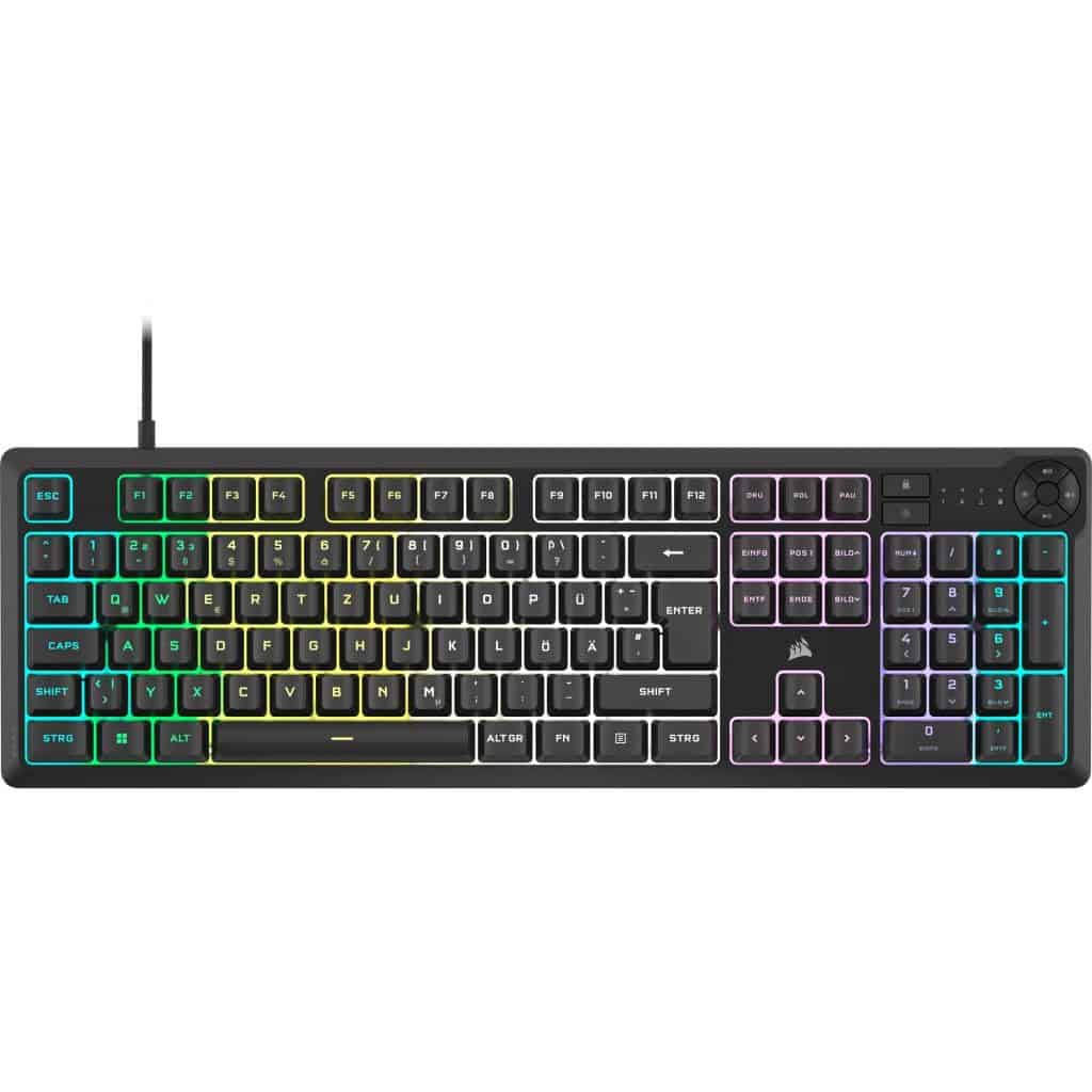 K55 Core RGB RGB-LED Gaming Tastatur (Schwarz)