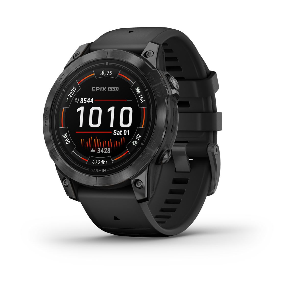 Image of Epix Pro (Gen 2) Digital 47 mm Smartwatch Rund (Grau) (Versandkostenfrei)