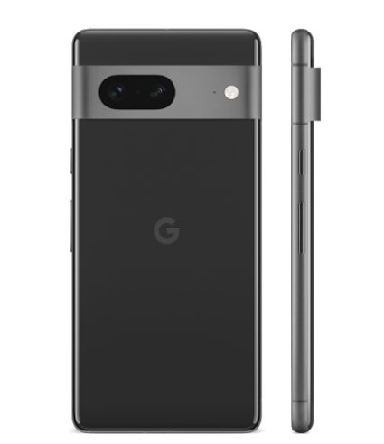 Google Pixel 7 128 Technomarkt GB (6.3 expert Dual Zoll) 16 Android von Kamera 5G Dual cm Smartphone (Obsidian) MP Sim 50