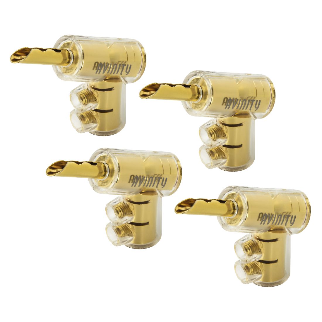 BC-116 vergoldeter Bananenstecker Gold