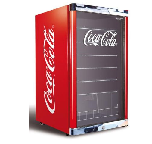 GC166 Highcube CocaCola Flaschenkühlschrank 115 l / Tischkühlschrank EEK: F