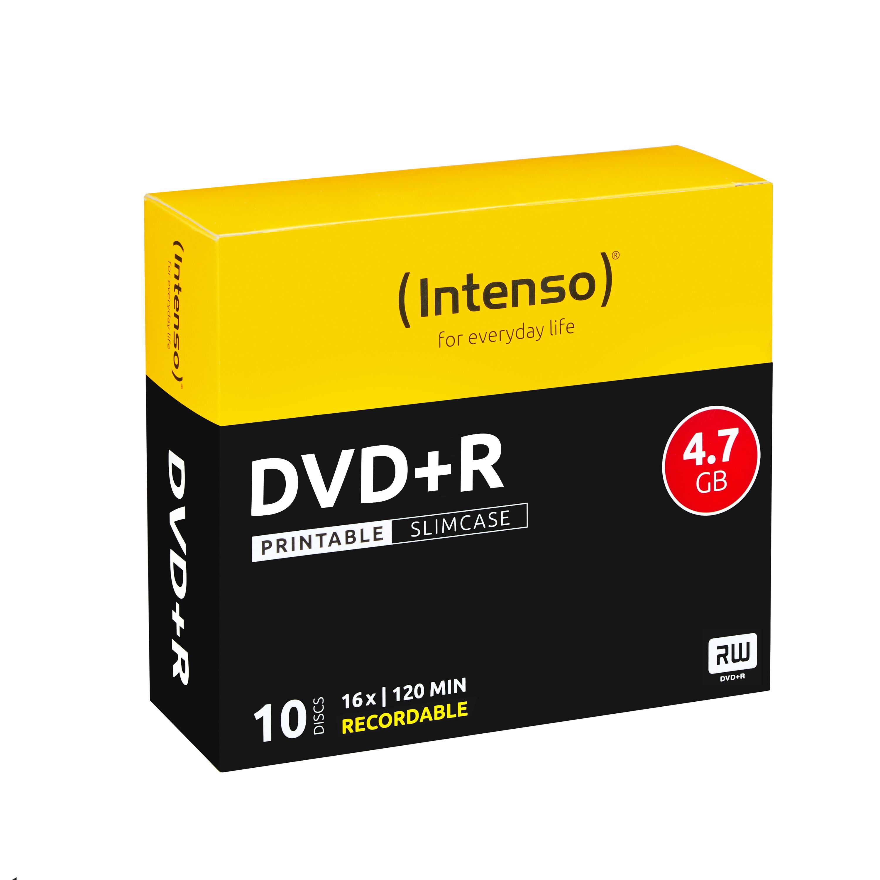DVD+R 4.7GB, Printable, 16x