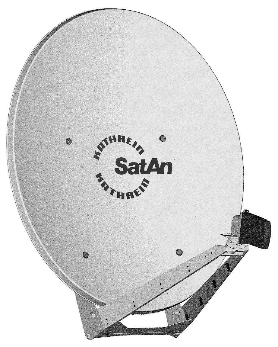 Image of CAS 120 Offset-Parabolantenne 1,2m für Multifeed-Empfangsanlagen (Weiß) (Versandkostenfrei)