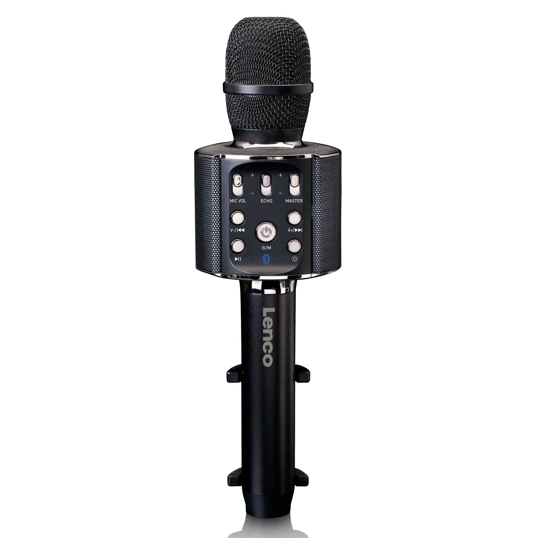 BMC-090 kabellos Karaoke-Mikrofon Bluetooth (Schwarz)