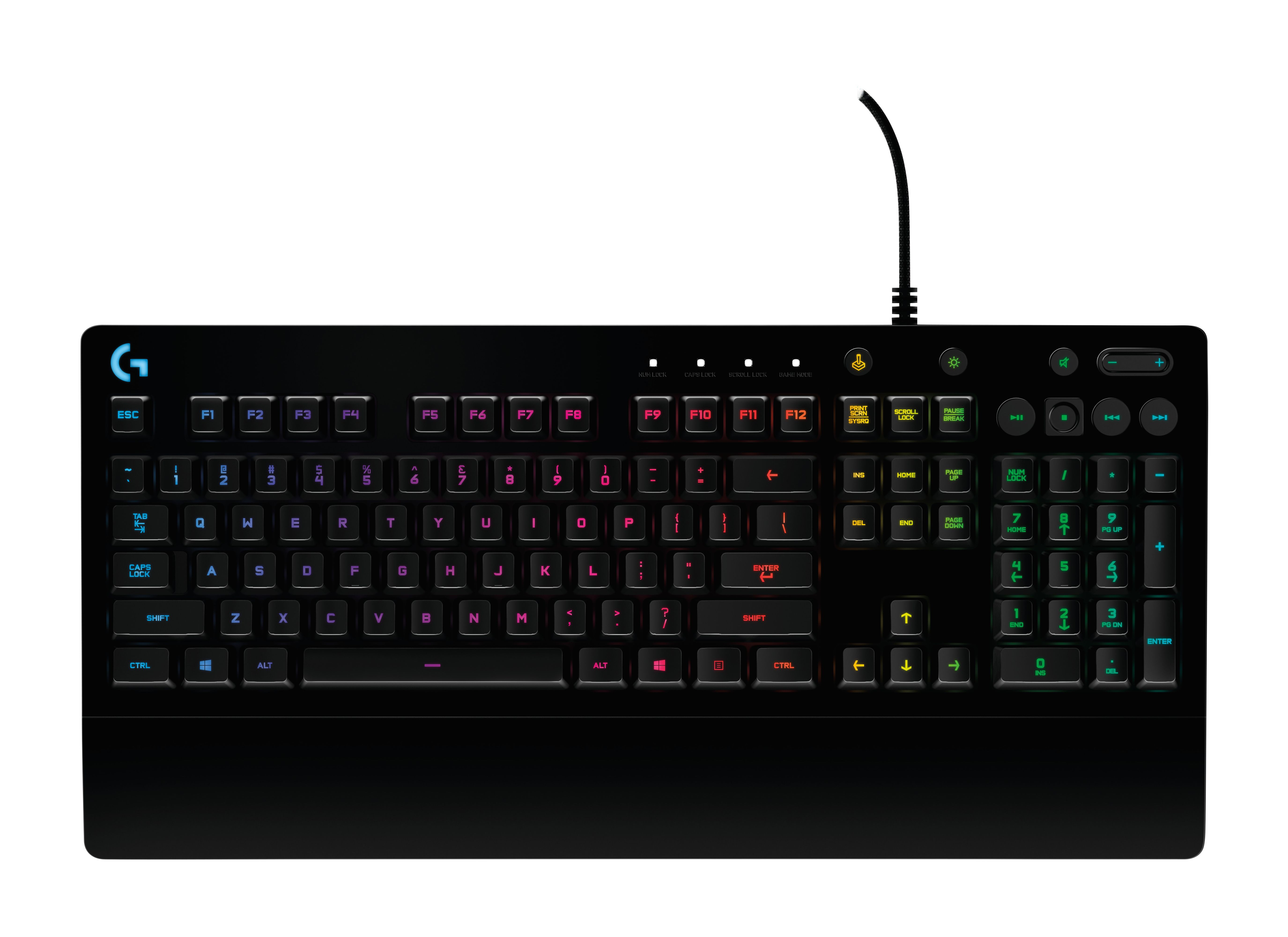 G213 RGB-LED Gaming Tastatur (Schwarz)