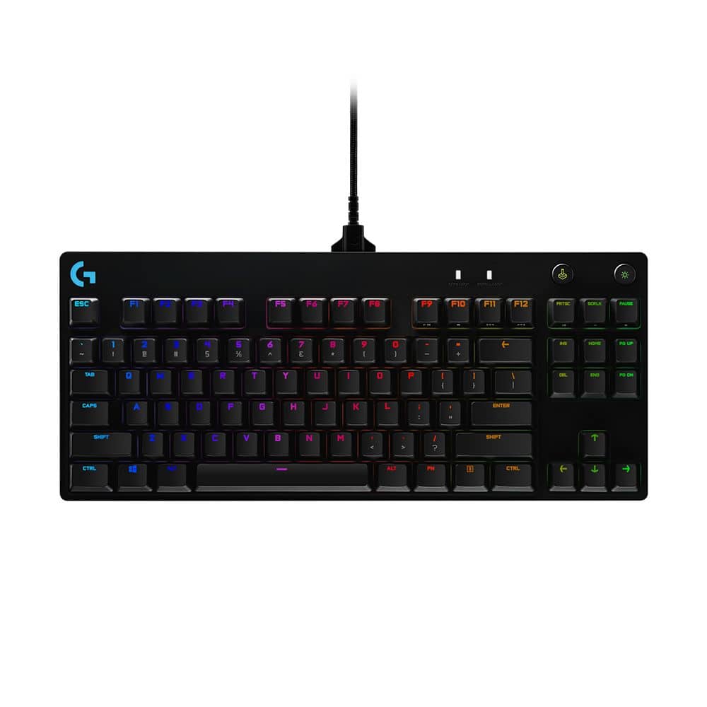 Pro RGB-LED Gaming Tastatur (Schwarz)