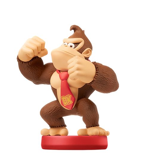 amiibo SuperMario Donkey Kong (Beige, Braun, Rot)