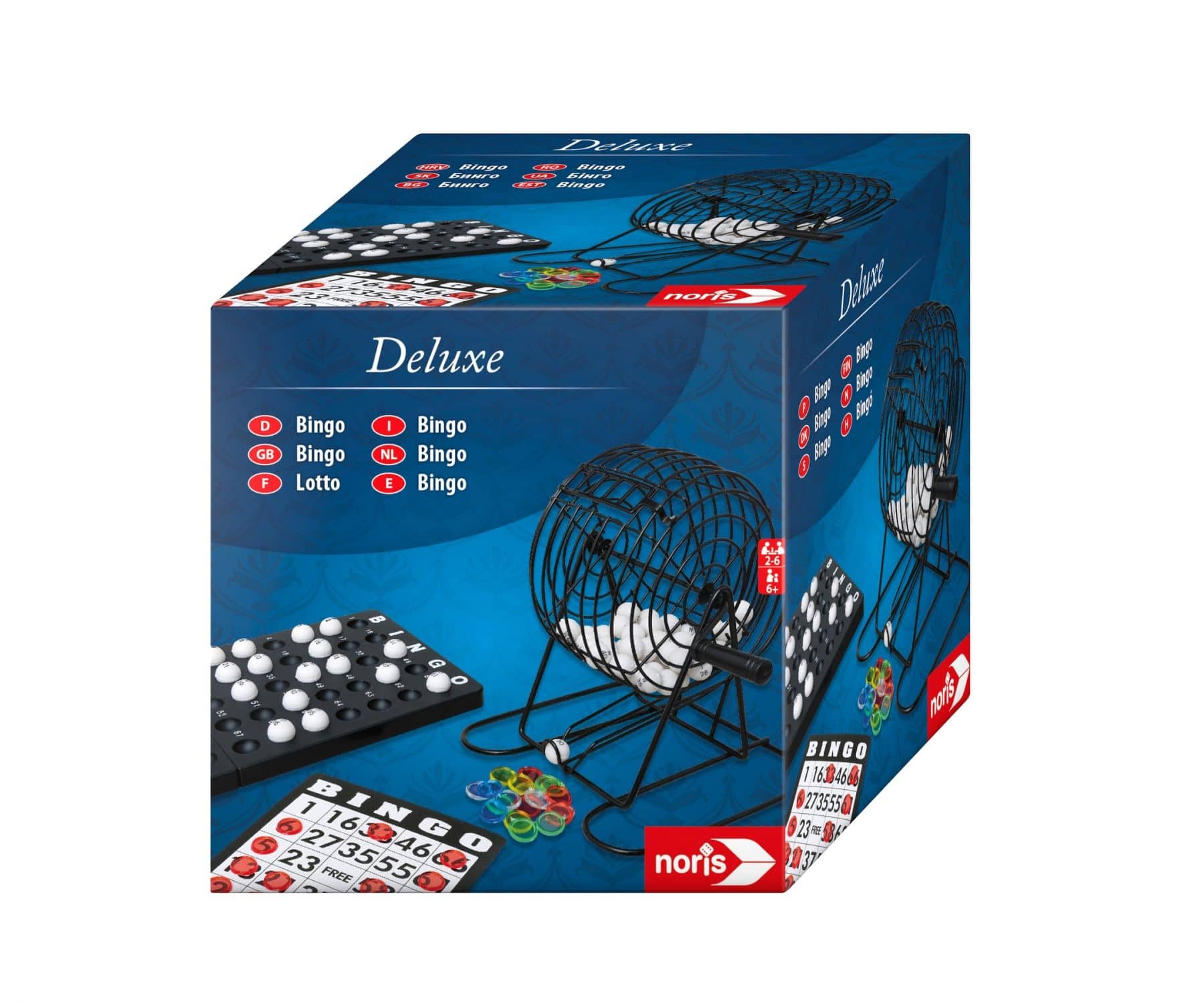 Deluxe Bingo Brettspiel bis zu 6 Spielern ab 6 Jahr(e)
