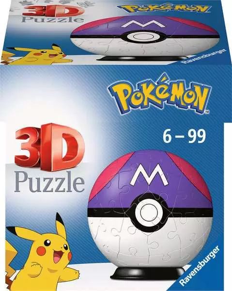 3D Puzzle Ball Puzzle-Ball Pokémon Meisterball