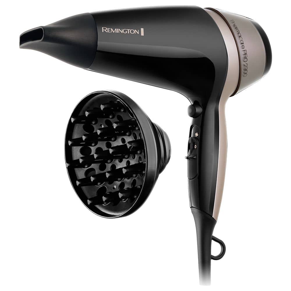 D5715 ThermaCare Pro Haartrockner 2300 W (Schwarz, Braun)