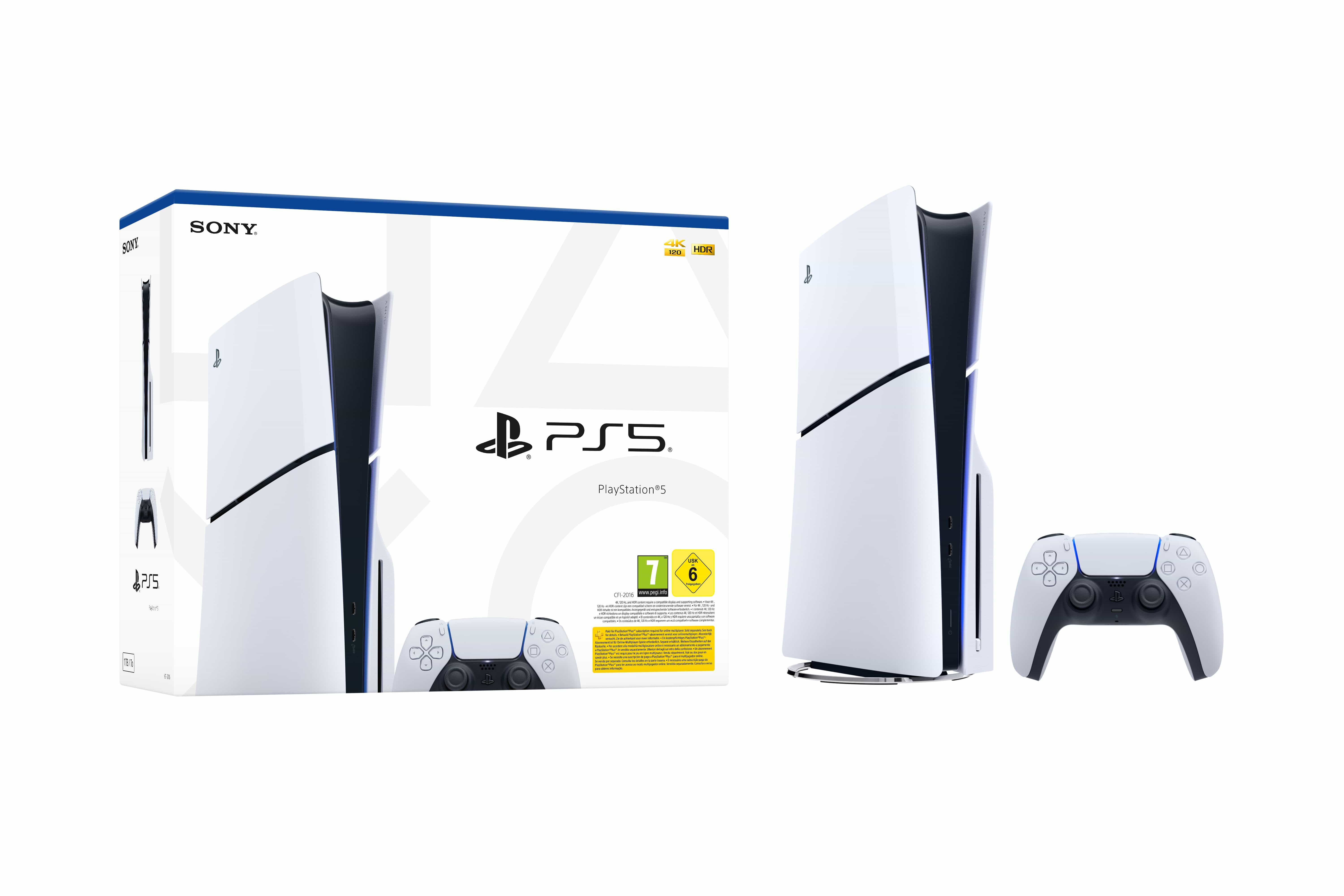 Playstation 5 Slim Disc Edition 1,02 TB