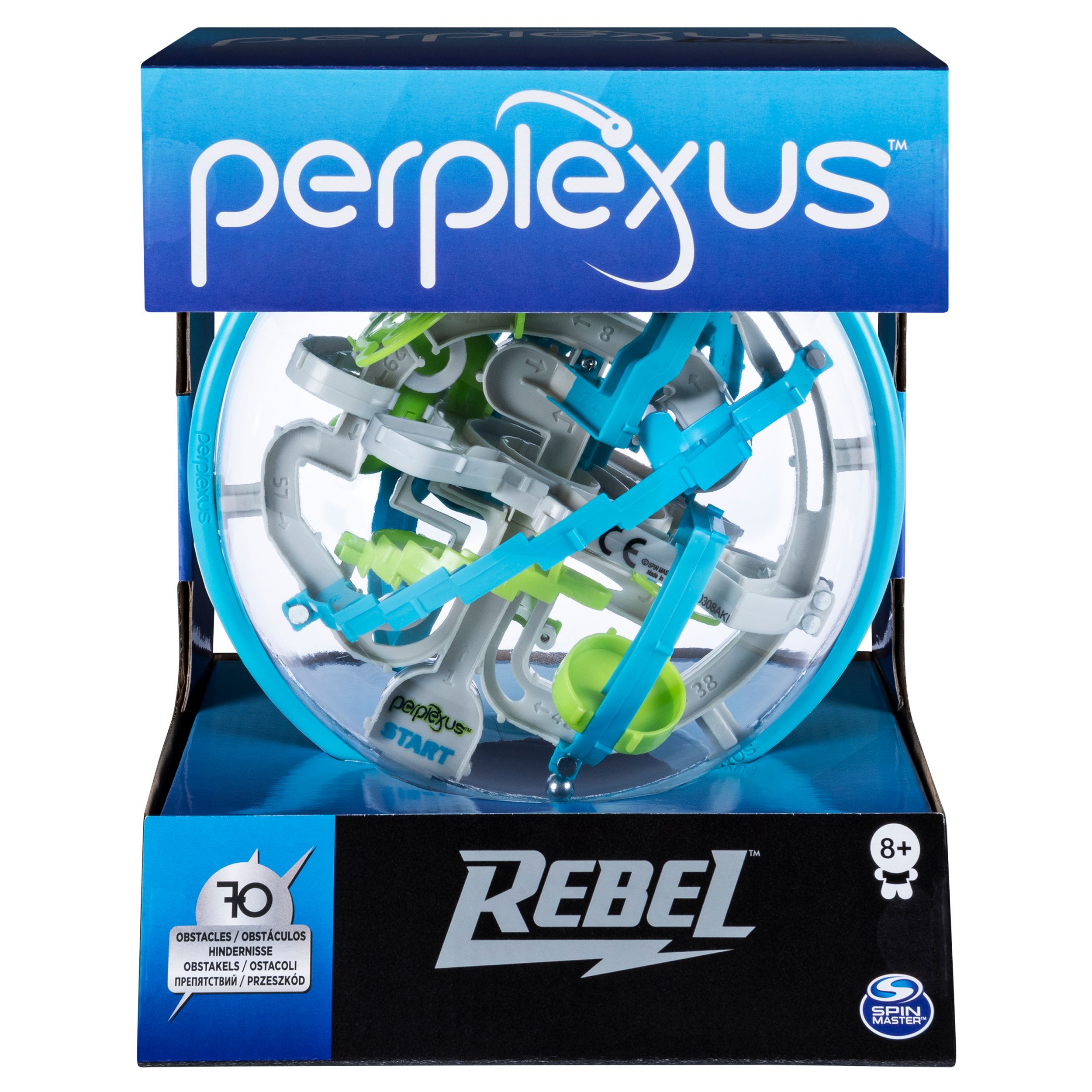 Image of Games Spin Master Games Perplexus Rebel, 3D-Labyrinth mit 70 Hindernissen (Mehrfarbig)