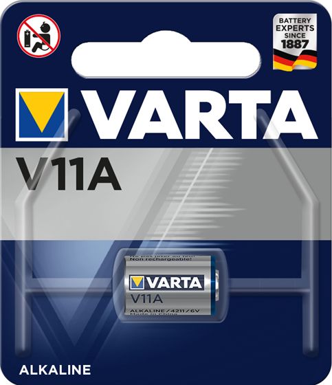 Image of V11A 6V 38mAh Batterie Alkali-Mangan Spezial-Batterie (Blau, Silber)