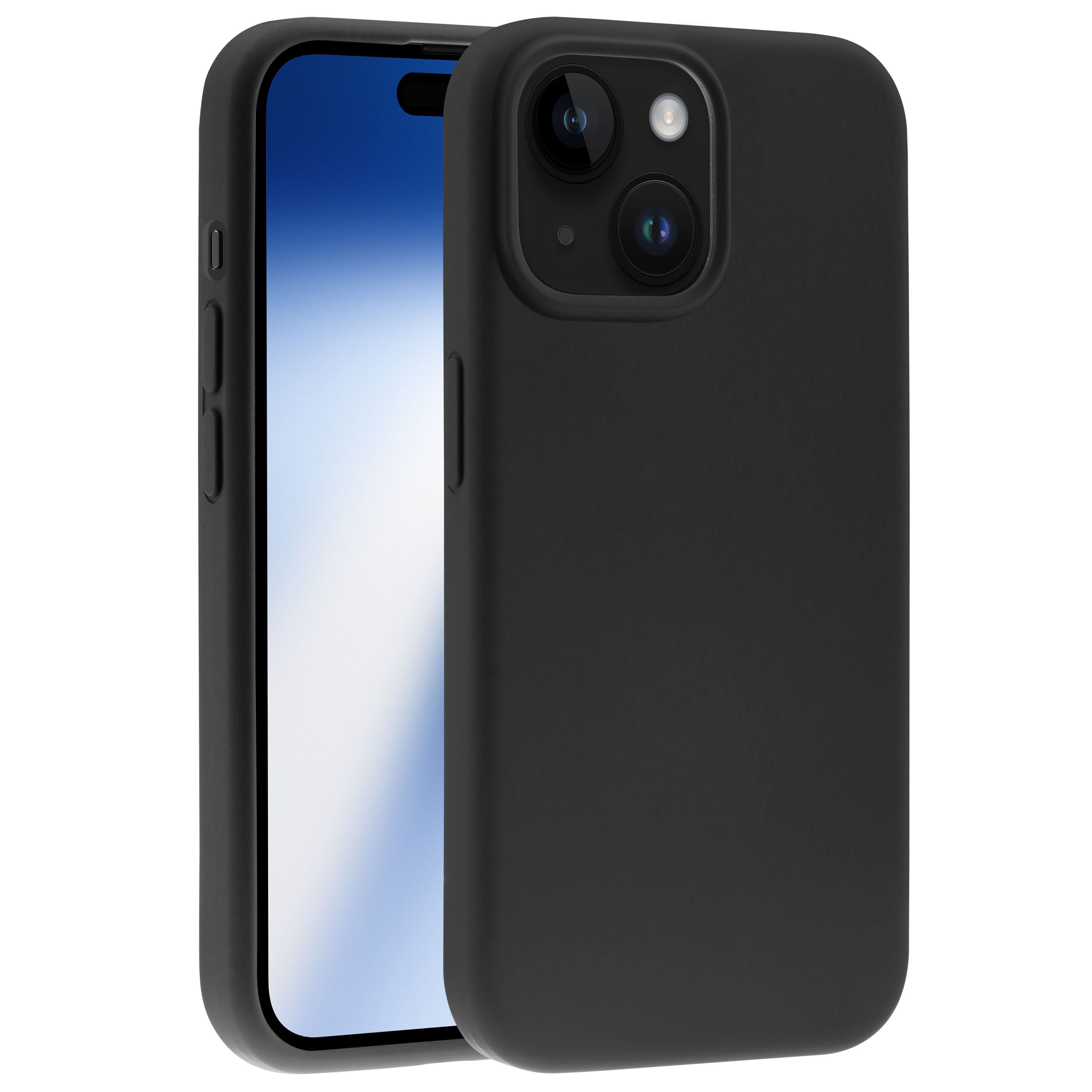 Image of Mag Hype Cover für iPhone 15, Magnetic Wireless Charging Support (Schwarz)