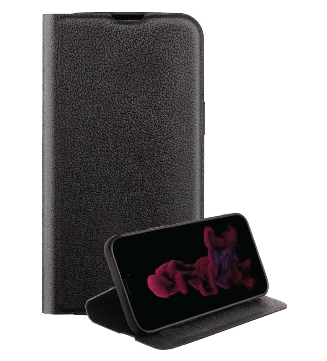 Image of Premium Wallet, Book Cover für iPhone 14 Pro (Schwarz)