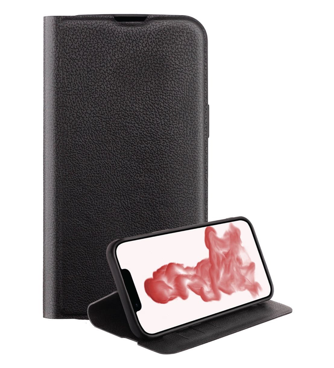 Image of Premium Wallet, Book Cover für iPhone14 Plus (Schwarz)