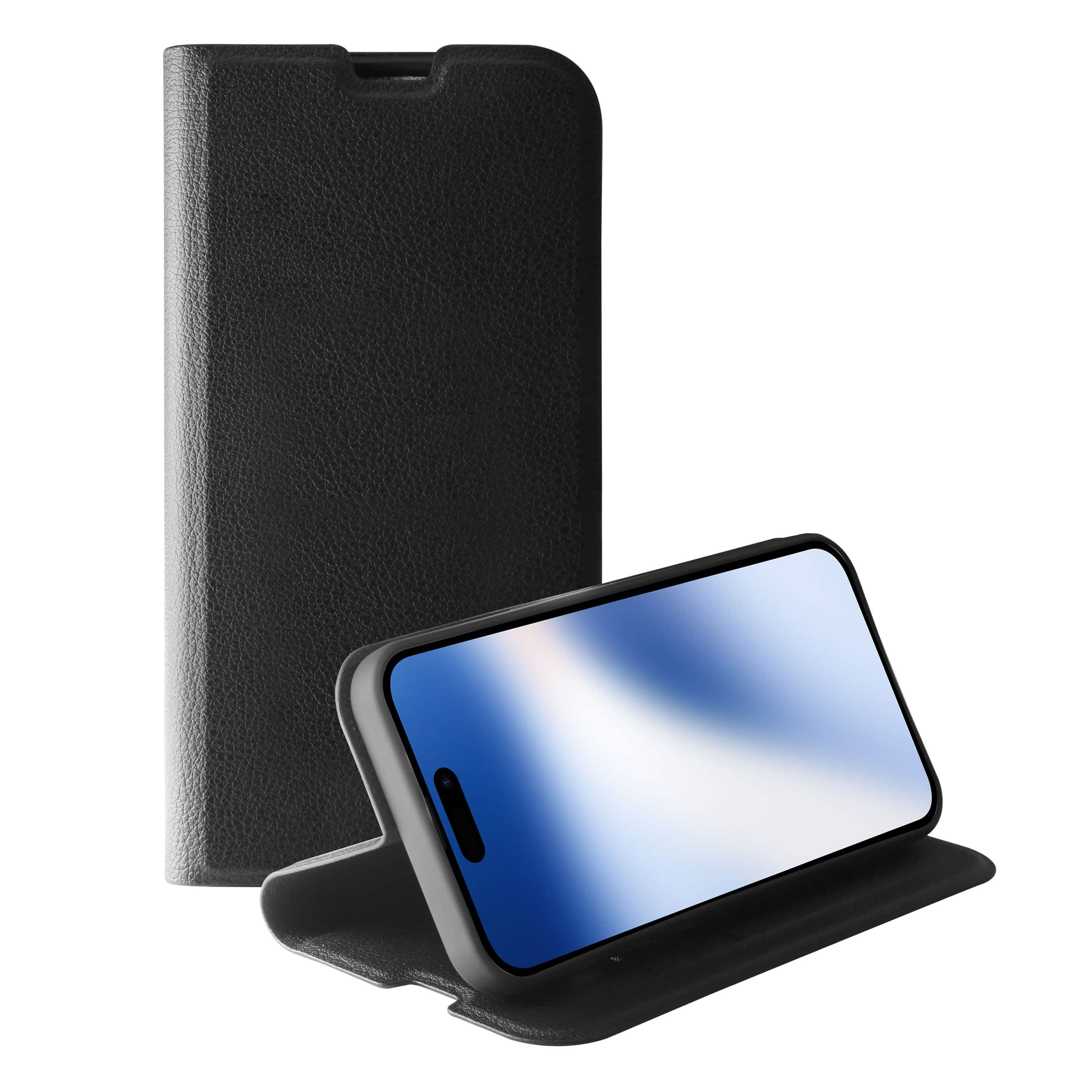 Image of Premium Wallet, Book Cover für iPhone 15 (Schwarz)