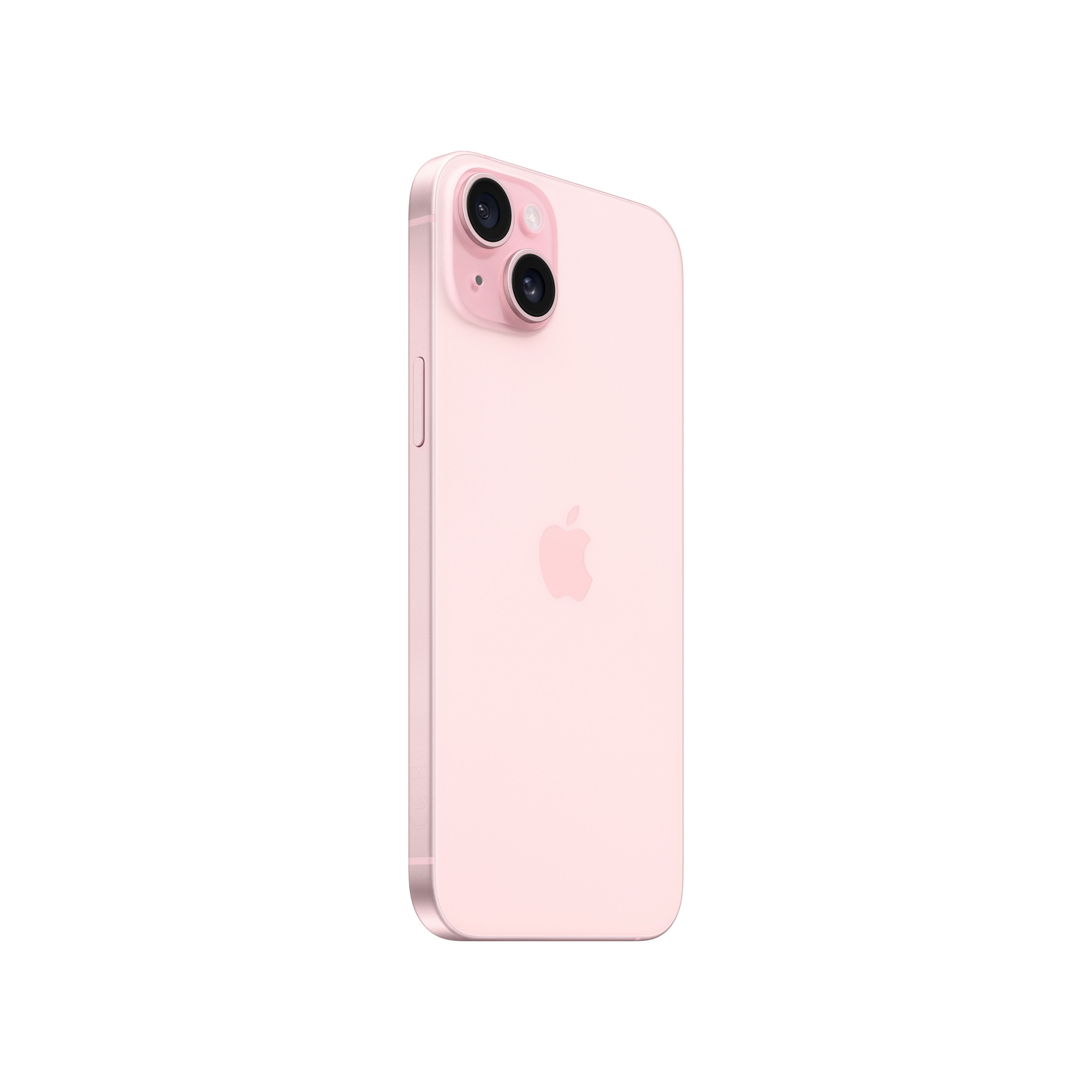 Technomarkt GB 17 MP iPhone (Pink) Smartphone 15 128 48 Plus Dual Sim IOS expert (6.7 Dual von Apple 5G Kamera Zoll) cm