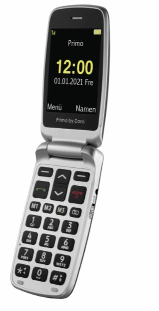 Doro Primo 408 2G Silber) Single von (2.8 7,11 MP Grau, expert cm (Graphit, Zoll) Smartphone SIM 0,3 Technomarkt