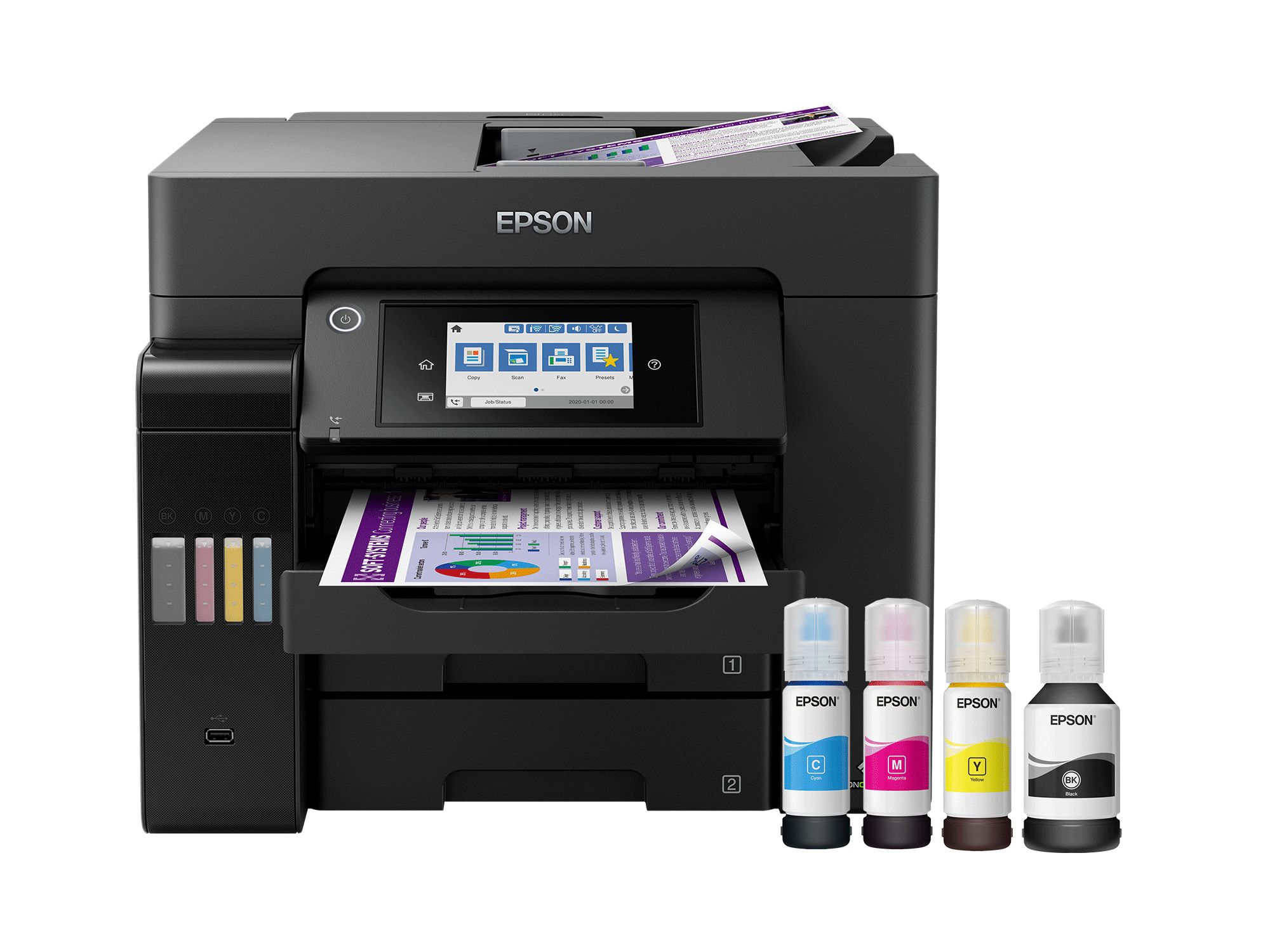 Epson EcoTank One 4800 Drucker in All von x 1200 Tintenstrahl expert ET-5850 Technomarkt DPI A4