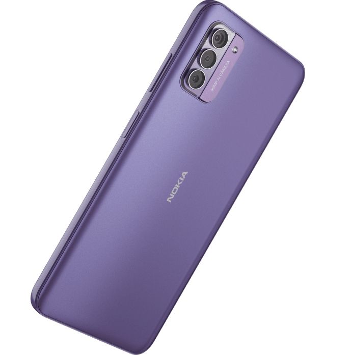 Technomarkt Dreifach G42 128 (6.5 Zoll) (Violett) Nokia Sim Android 50 MP 16,7 Kamera GB Dual von 5G Smartphone expert cm