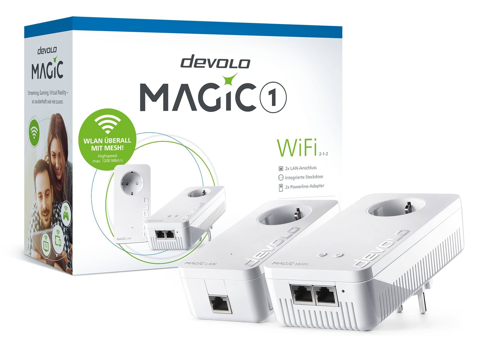 Devolo, Powerline-Adapter Magic 1 WiFi Starter Kit