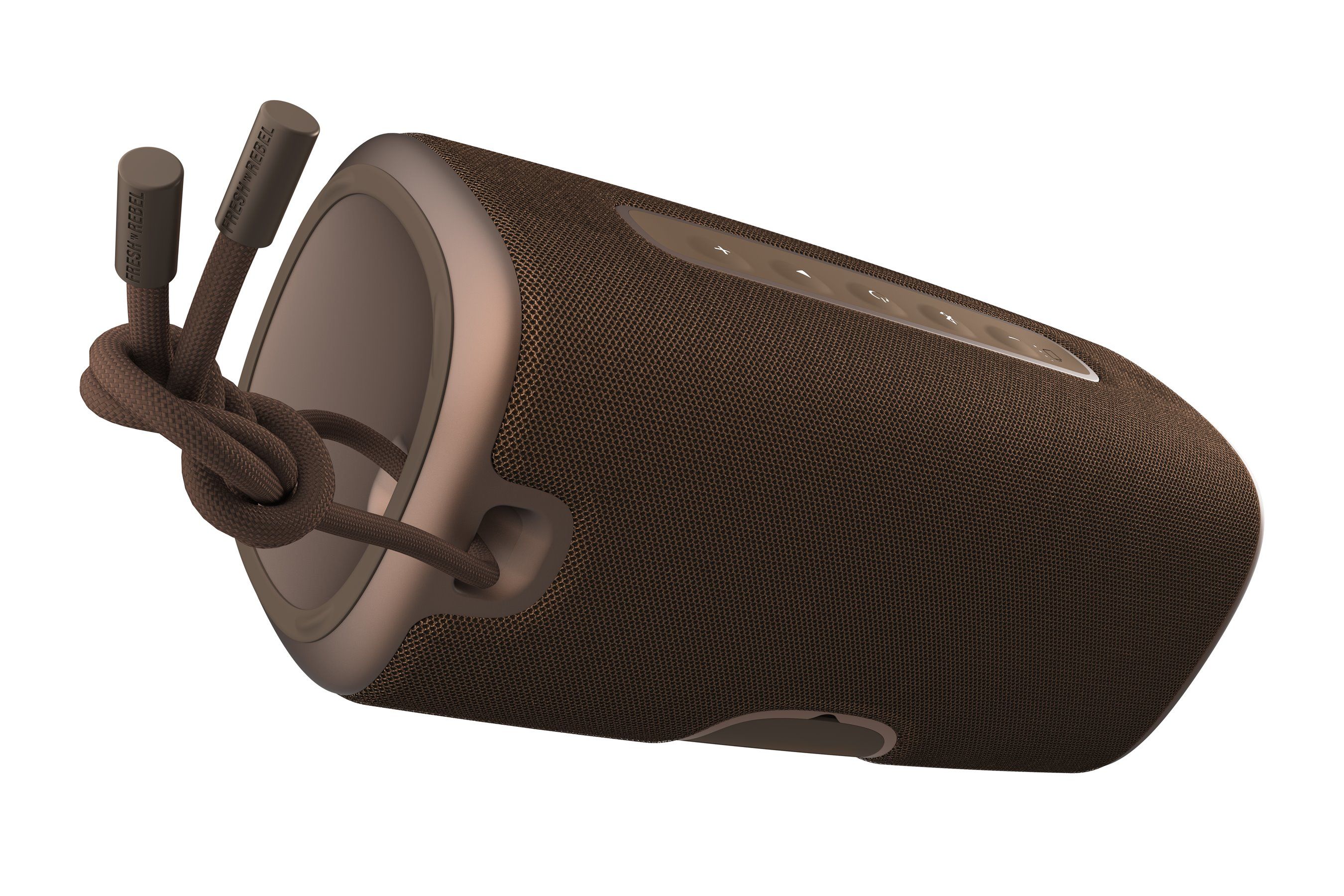Fresh \'n Rebel Rockbox Technomarkt Bluetooth Bold expert Lautsprecher Wasserdicht von L2 IP67 (Bronze)