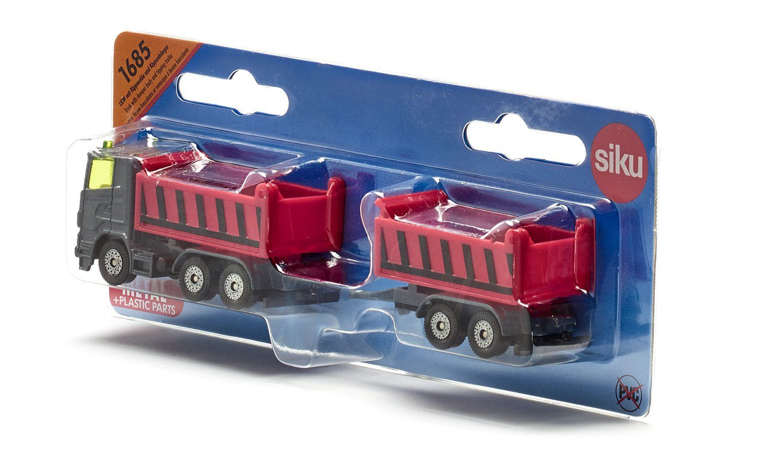 Siku LKW mit Kippmulde und Kippanhänger von expert Technomarkt