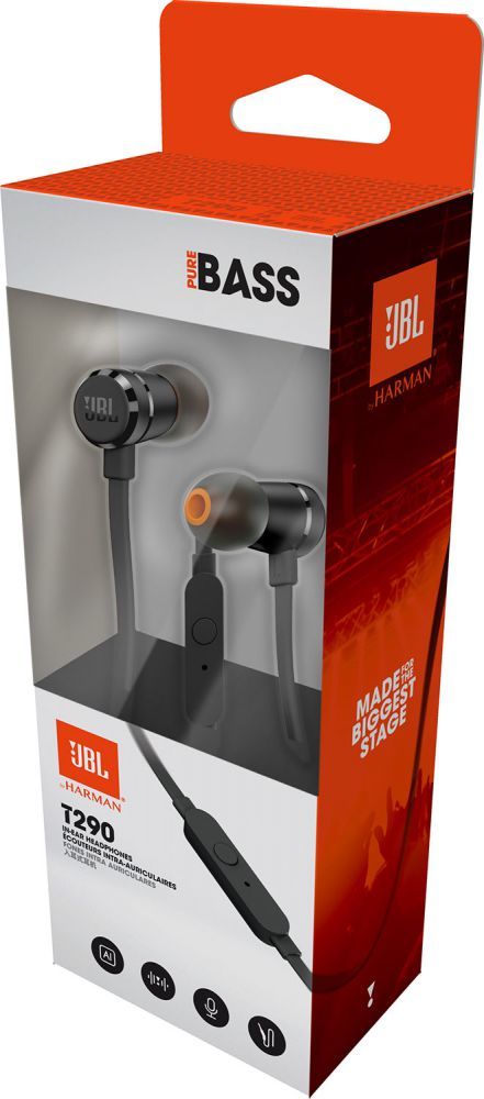 JBL Tune In-Ear expert Kabelgebunden Technomarkt Kopfhörer (Schwarz) 290 von